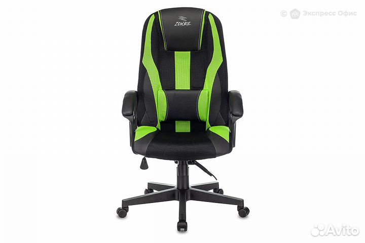 Кресло игровое Zombie 9 green