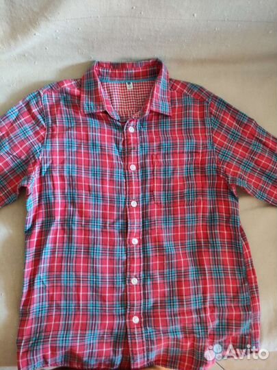 Байковые рубашки для мальчика