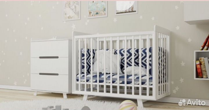 Кроватка и комод Incanto Anniken