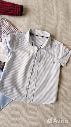 Рубашки для мальчика 110-116