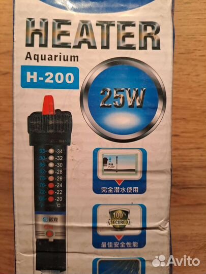 Нагреватель для аквариума Heater Aquarium H-200