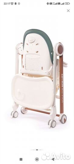 Стульчик для кормления happy baby berny v2