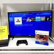 PlayStation 4 1tb прошитый + 2 геймпада + 1000 игр