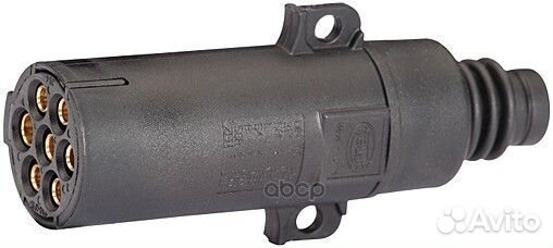 Штекер 7/7 полюсов, пласт, соединение резьбовое