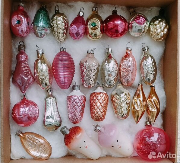 Елочные игрушки СССР