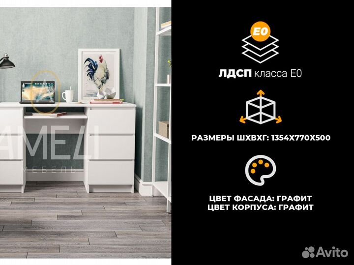Письменный стол для школьника