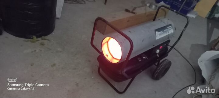 Аренда тепловой дизельной пушки