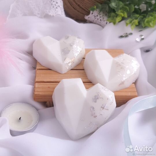 Свадебные бонбоньерки, мыло ручной работы