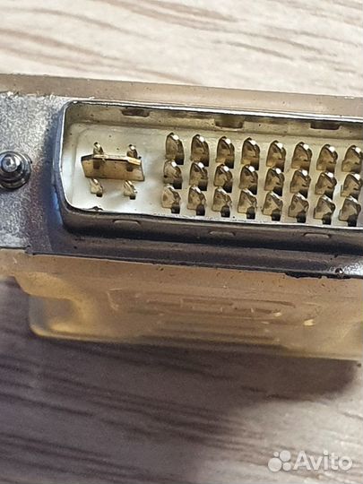 Продам переходник DVI-I - VGA (D-sub)