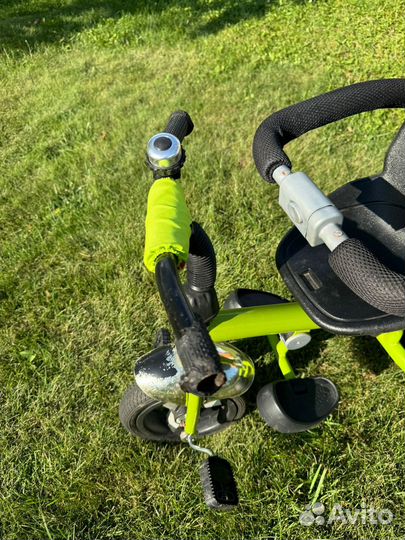 Велосипед трехколесный детский коляска с родительс