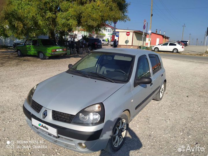 Renault Clio 1.4 МТ, 2003, 210 000 км