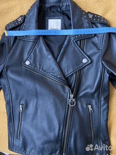 Кожаная куртка Pinko 42-44 размер
