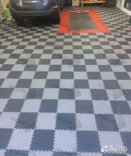 Плитка пвх для пола в гараж