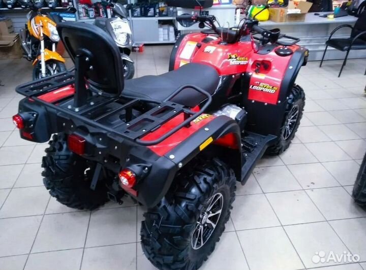 Квадроцикл Stels ATV 650 Leopard EFI (тест-драйв)