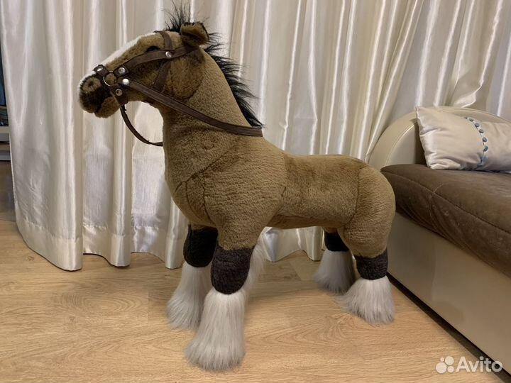 Лошадь мягкая игрушка 74х83