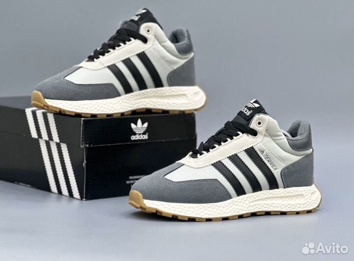 Мужские зимние кроссовки Adidas ZX 41,42,43,44,45