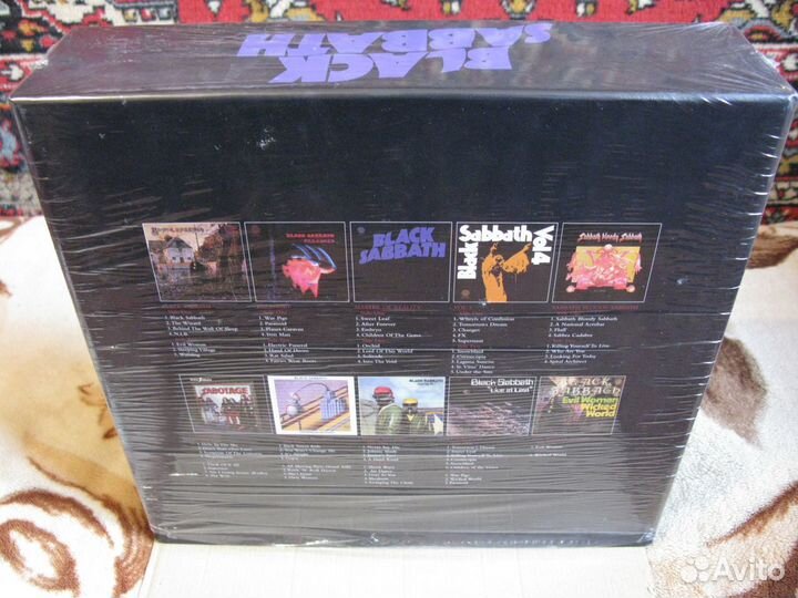 Black Sabbath The Vinyl Collection 1970-1978 Box