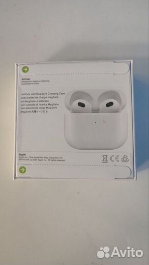 Беспроводные наушники apple airpods 3