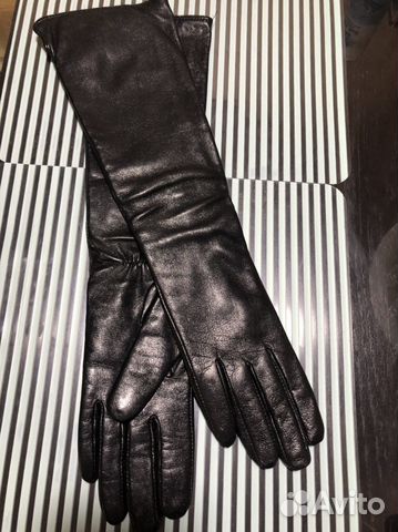 Перчатки женские кожаные новые
