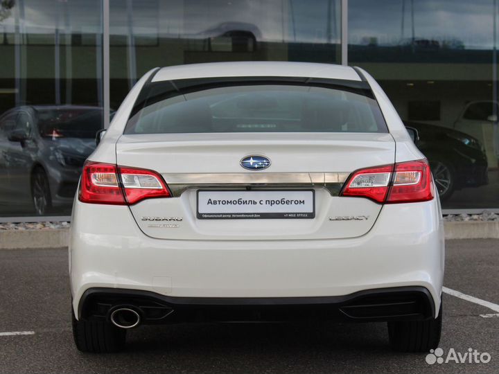 Subaru Legacy 2.5 CVT, 2018, 83 600 км