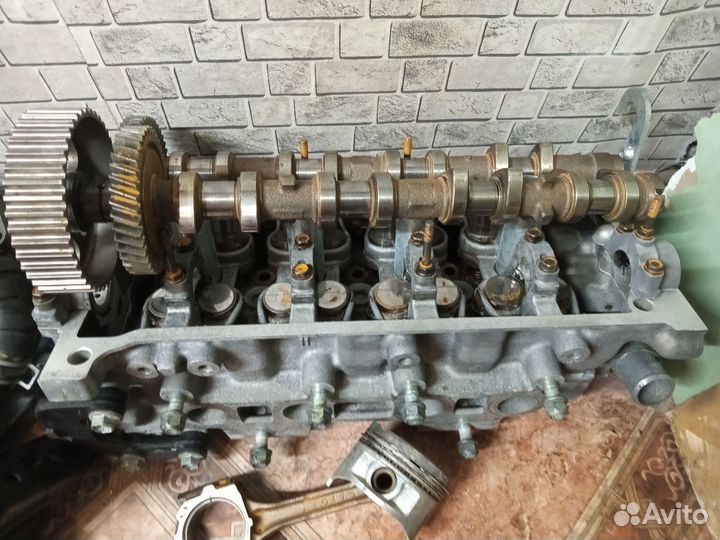 Головка поршня коленчитый вал двигатель 5 е