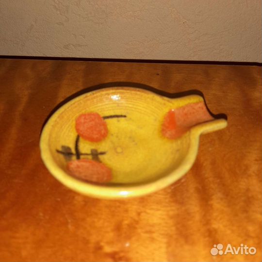 Пепельница малышка майолика