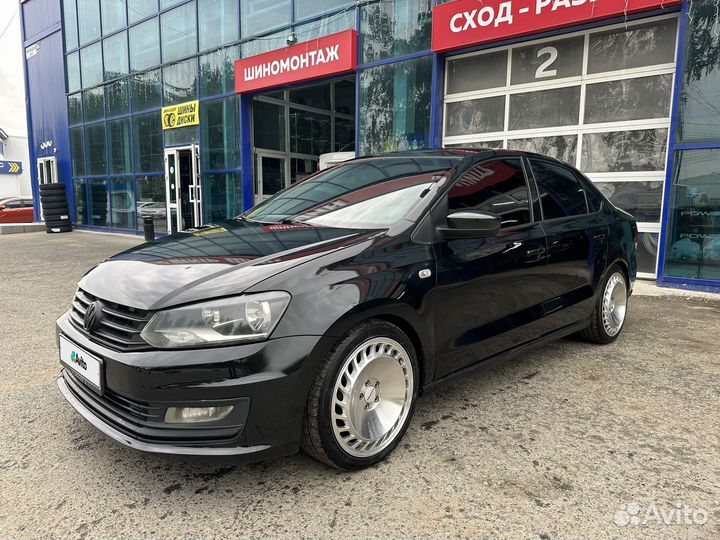 Volkswagen Polo 1.6 AT, 2012, 163 000 км