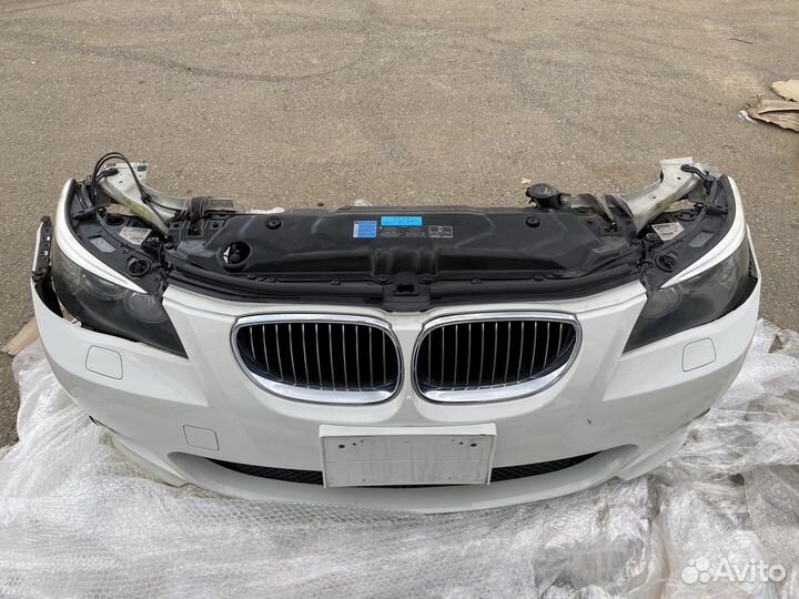 Ноускат пердняя часть BMW E60 белый