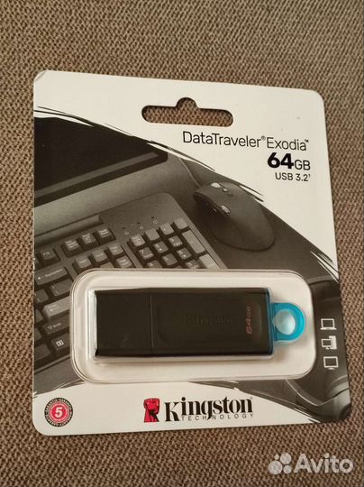 Флэшка 64 gb