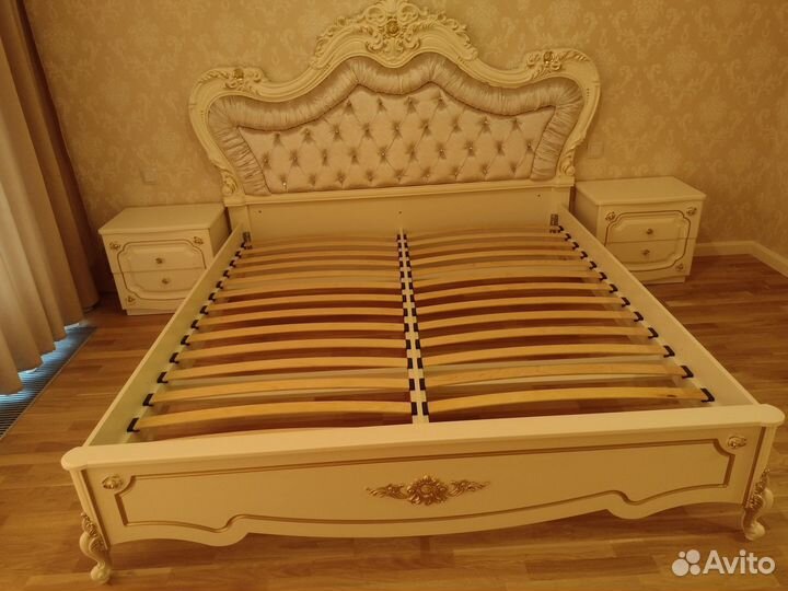 Спальный гарнитур Адель беж