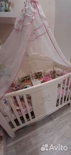 Бортики - подушки в кроватку