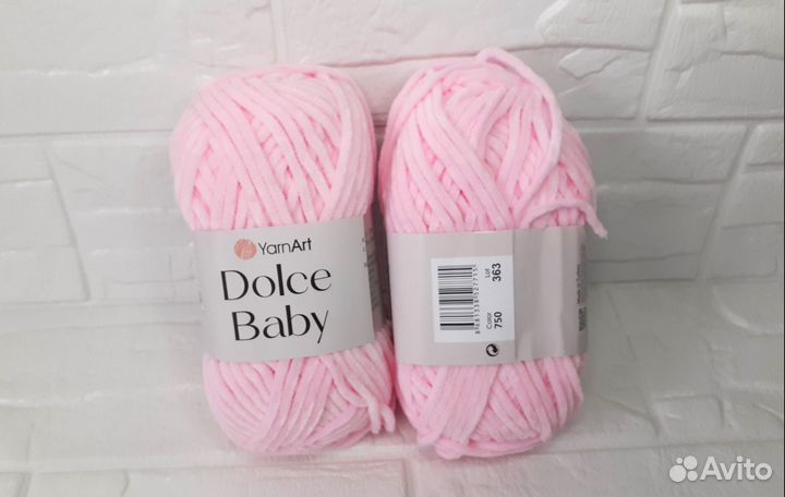 Плюшевая пряжа YarnArt Dolce Baby