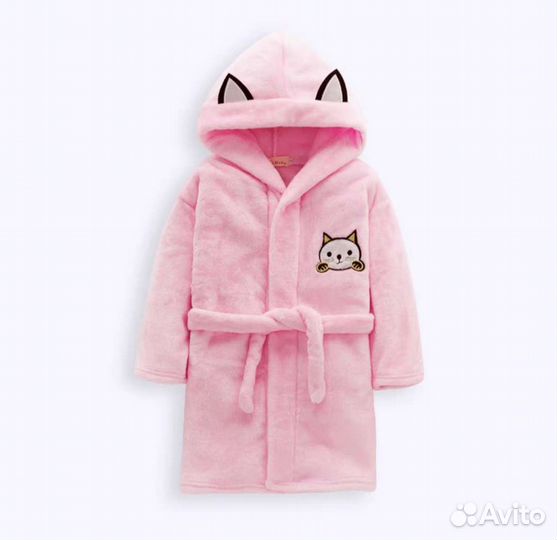 Детский махровый халат новый