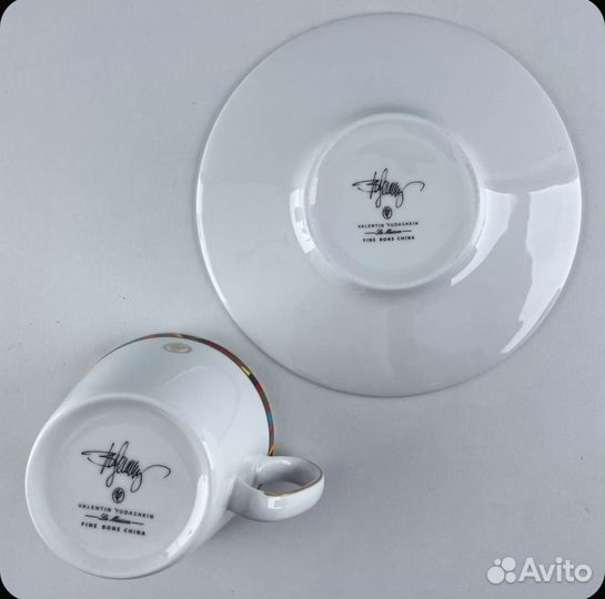 Чайная пара Валентин Юдашкин. Фарфор