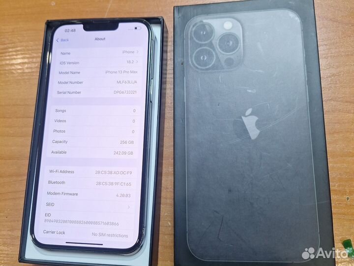 iPhone 13 Pro Max, 256 ГБ