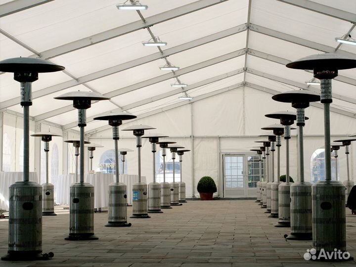 Обогреватели грибки и пирамиды (газовые)