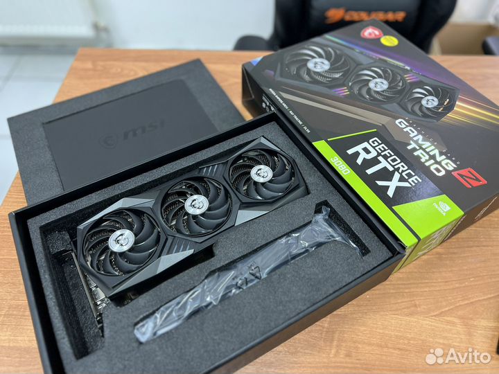 Видеокарта MSI RTX 3080 Gaming z в идеале