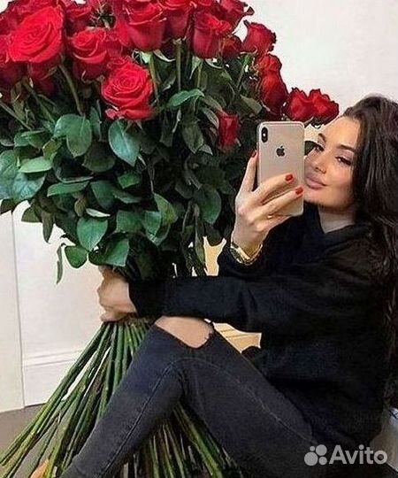 101 Роза Цветы Букеты 51 25 Роз Доставка