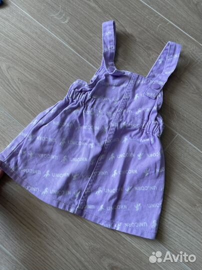 Вещи пакетом на девочку 74-80р H&M, Mothercare