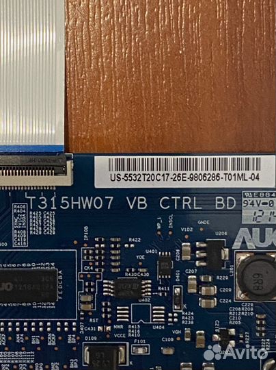 31t14-c0j t315hw07 vb Philips 32pfl4007t/60