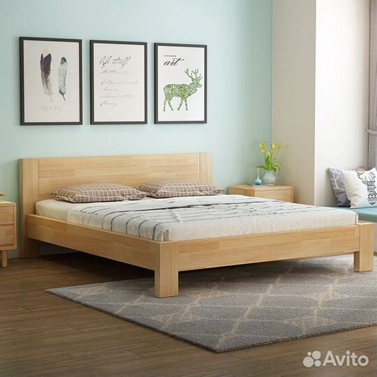 Изготовление кроватей из массива бука, дуба, ясeня