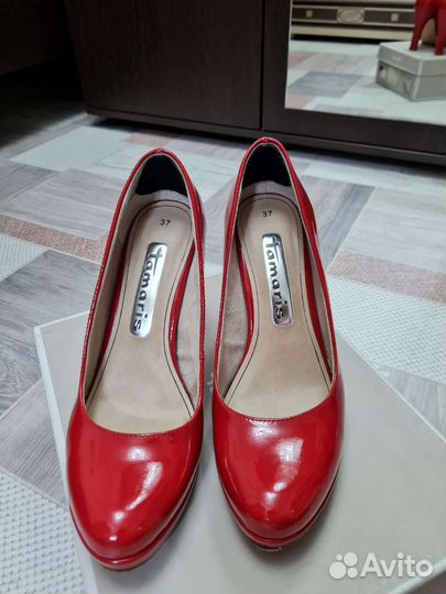 Туфли красные
