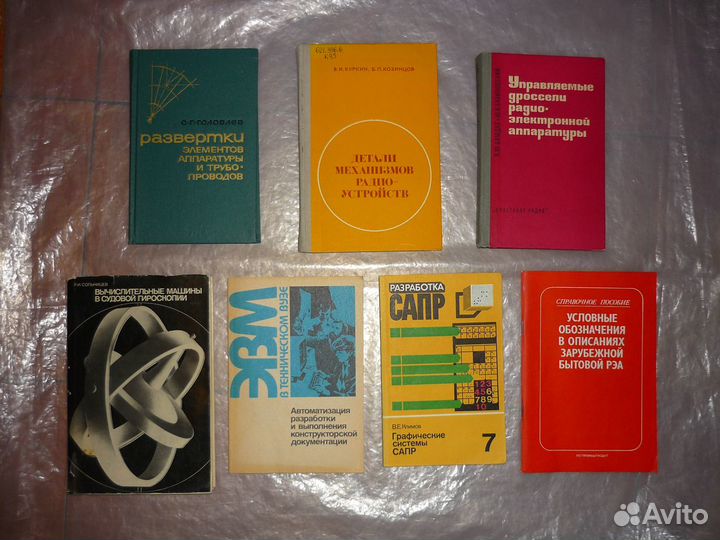 Техническая литература из СССР найденная Часть 6