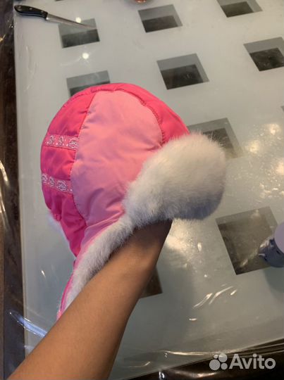 Шапка зимняя для девочки