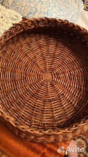Хлебница плетеная