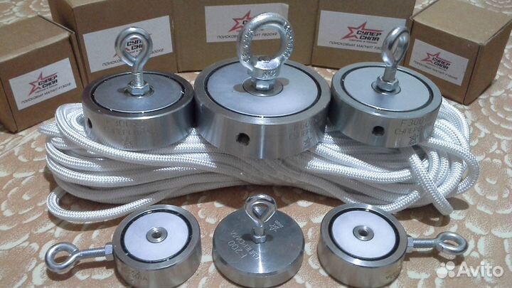 Поисковый магнит F200 суперсила