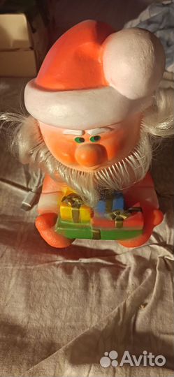 Советская игрушка дед мороз СССР