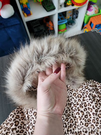 Куртка зимняя для девочки 92