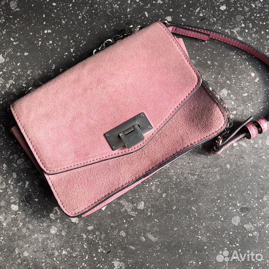 Сумка mango замша