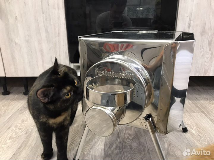 Печь для палатки Пошехонка малая с экранами